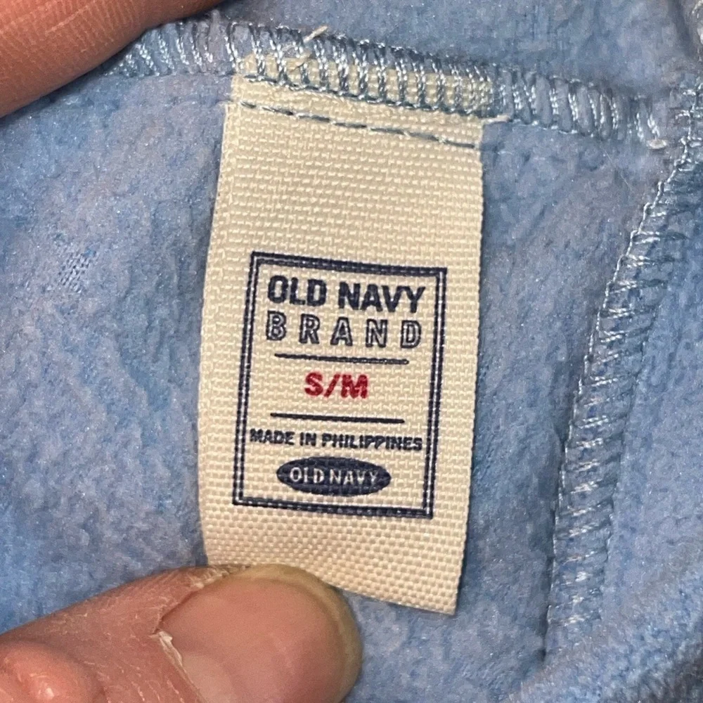 Old Navy Floral Fleece Beret Hat